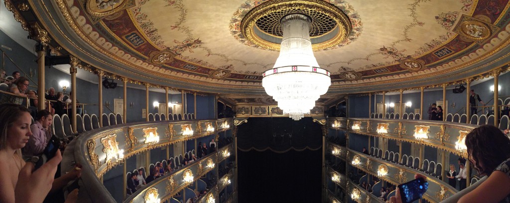 The Estates Theatre where Mozart first performed Don Giovanni, the opera we got to see!