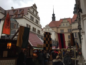 Marek's favorite medieval christmas market in Dresden!