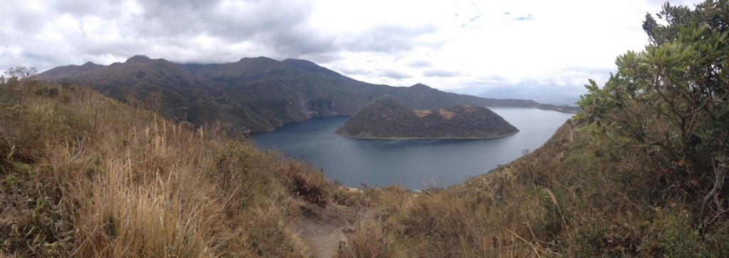 One view on the road from Intag to Quito, north of Otavalo