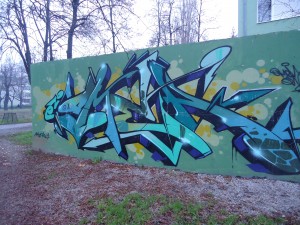 "tagging" and style-writing, two newer and more prominent forms of graffiti