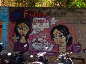 Feminist street art