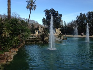 Dragon fountain at Parc Ciutadella (the Dolores Park of Barcelona)