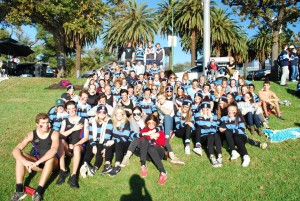 UC section on rowing day