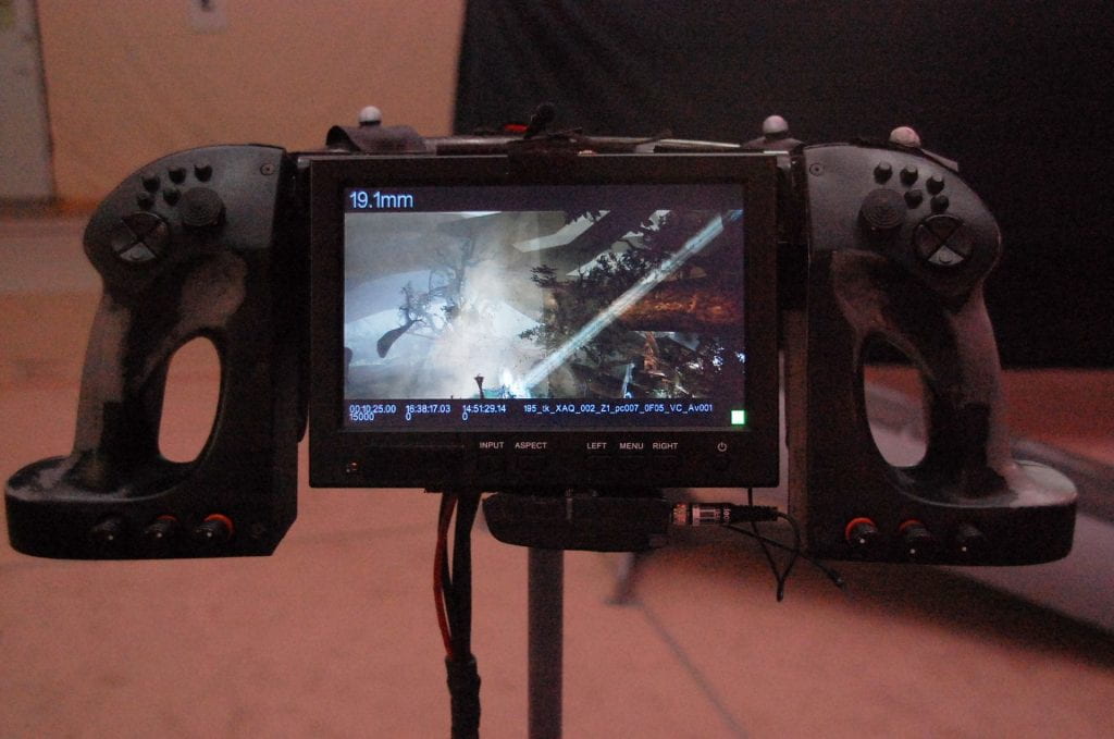 virtual camera rig custom-built for filming Avatar
